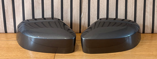 VW CADDY LIFE MIRROR COVERS CAPS | NATURAL GREY | LH7W