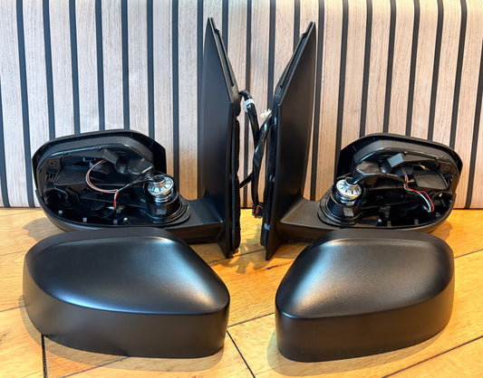 Caddy life mirrors upgrade | 2004-2020 | POWER FOLDING | Matt black