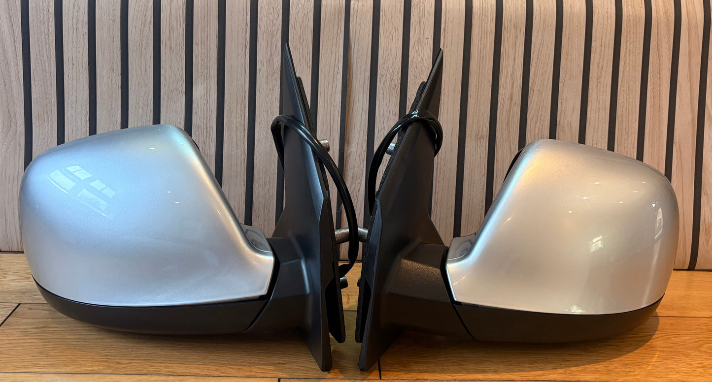 VW TRANSPORTER T6/T6.1 | 2015-2023 | DOOR WING MIRRORS | ELECTRIC | HEATED | REFLEX SILVER LA7W