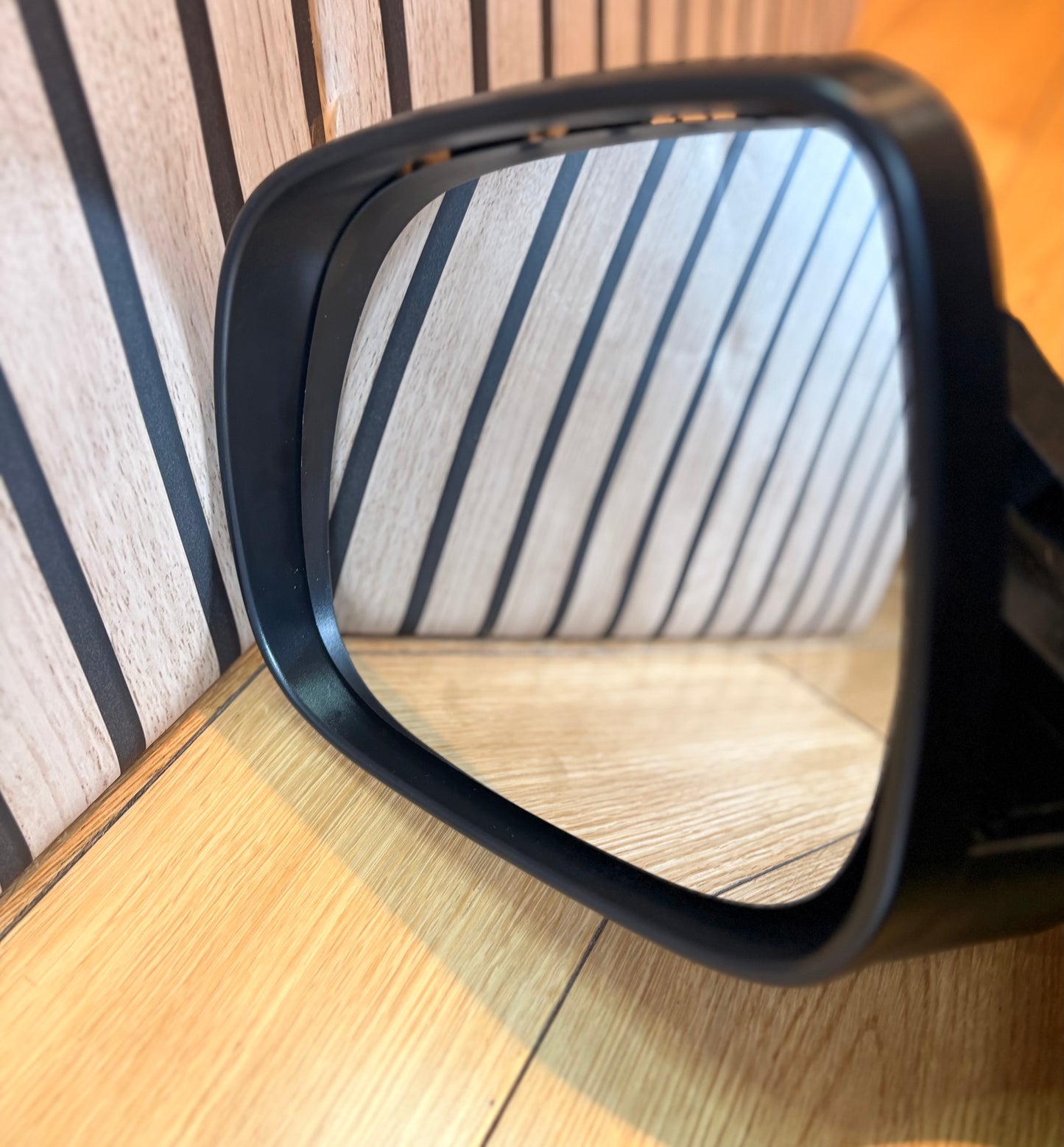 VW TRANSPORTER T5.1 | 2010-2015 | DOOR WING MIRRORS | ELECTRIC | HEATED | Gloss Black