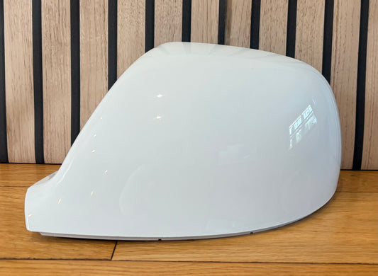 VW Transporter T5.1/T6/T6.1 New LH/Passenger side Mirror Cover Painted In White