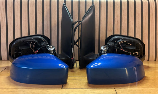 VW Caddy life mirrors upgrade | 2004-2020 | Electric | Heated | Painted in RAVENNA BLUE LA5W