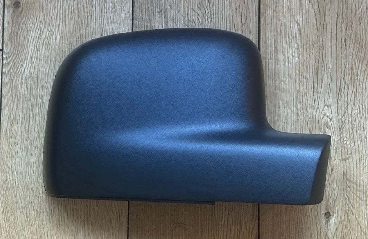 VW Caddy MK3 MK4 | 2004-2020 |Door Wing Mirror Cover Cap Case | Black | Pair