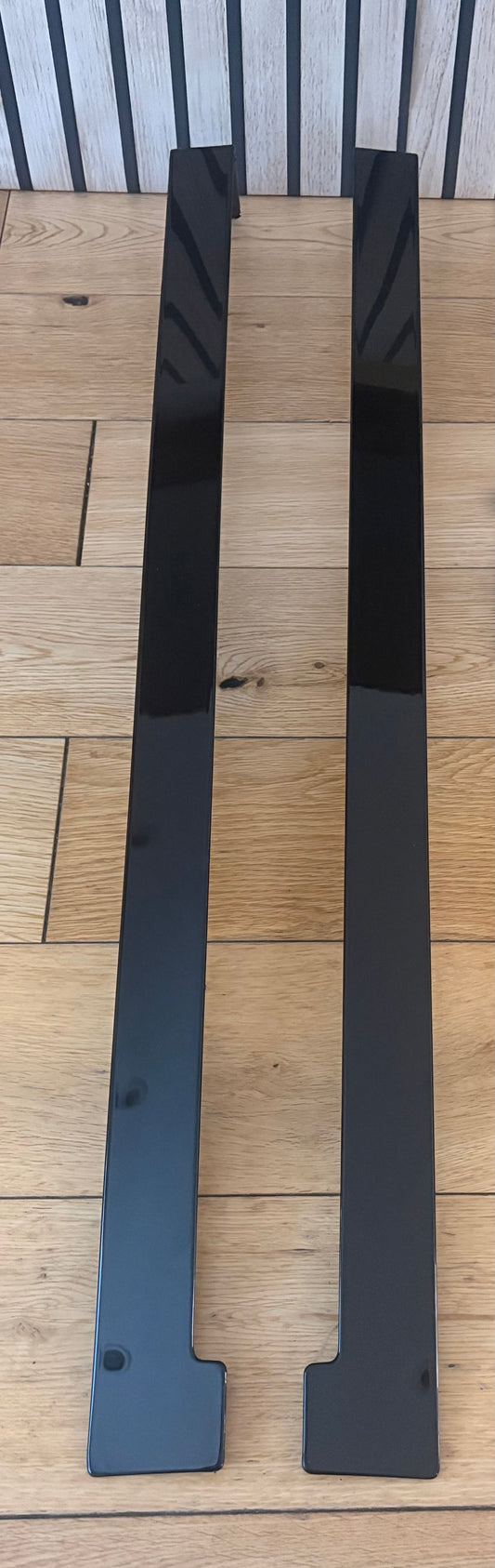 VW CADDY | SIDE LOADING DOOR RAIL COVERS | LEFT AND RIGHT SIDE 2004 - 2020| PAINTED IN LC9X