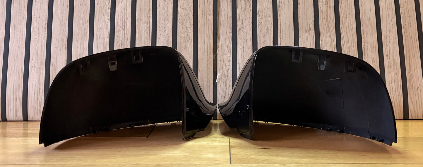 VW Transporter T5.1/T6/T6.1 New LH & RH Mirror Cover Painted In BlackBerry LL4U