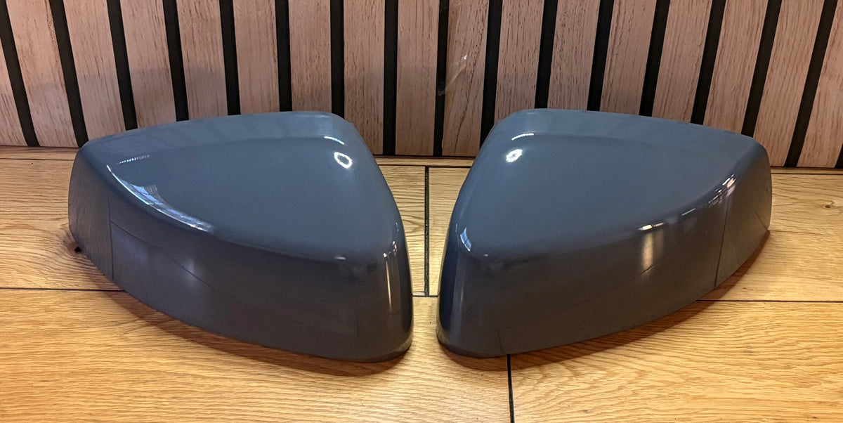 VW CADDY MK5 WING DOOR MIRROR CAP COVERS | 2020-2025 | Pure Grey | LH7J