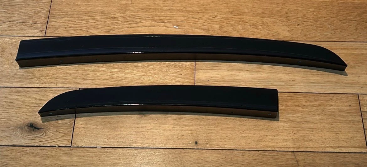 Fits VW CADDY SPOILER REAR BARN DOOR 2021 ONWARDS MK5 - GLOSS BLACK