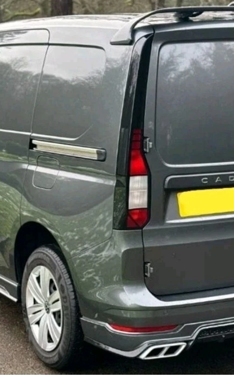 VW CADDY MK5 2020-2025 REAR LIGHTS TAIL LAMP NON-LED BACK 1 PAIR LEFT & RIGHT