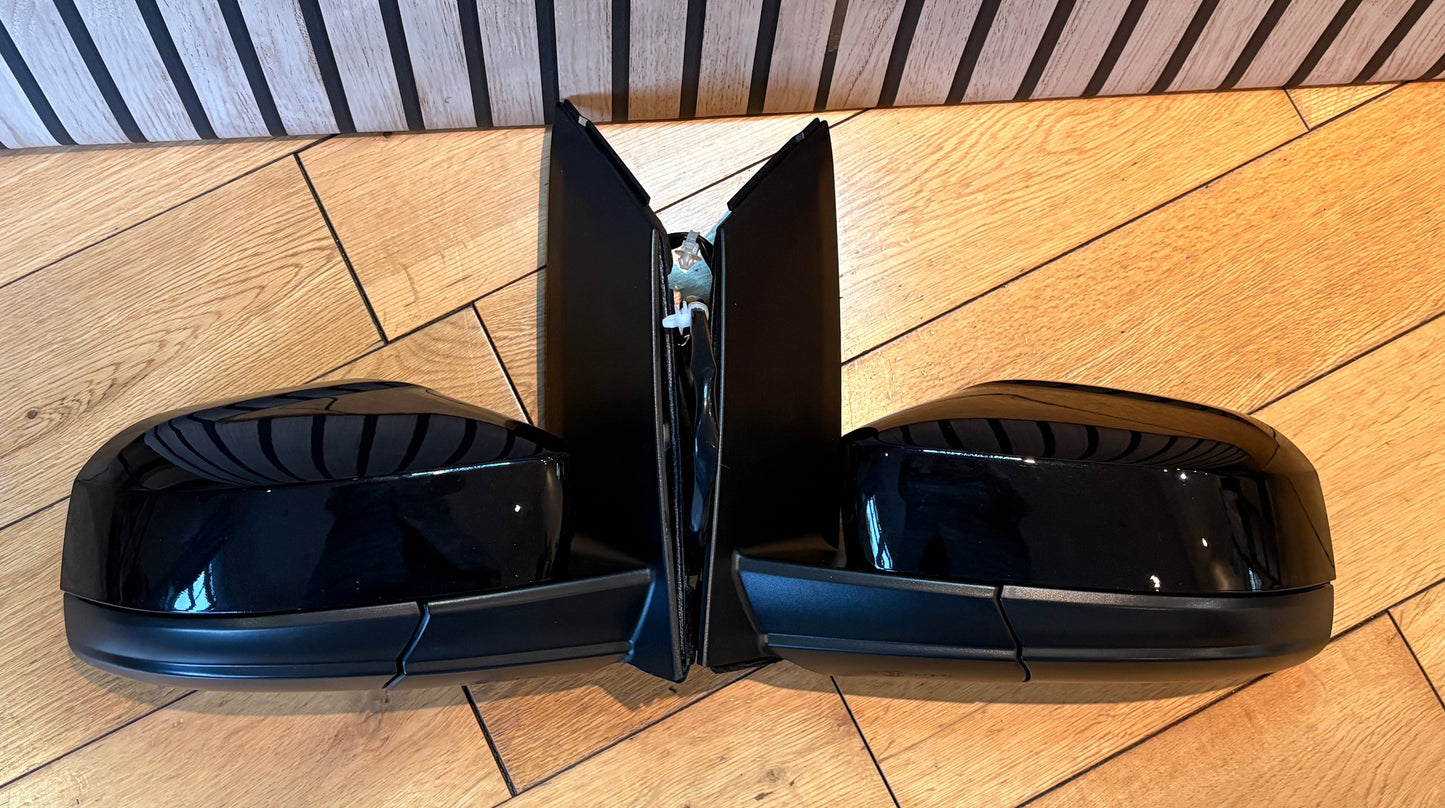 VW Caddy life mirrors upgrade | 2004 - 2020 | Electric | Heated | Painted in LC9X DEEP BLACK PEARL