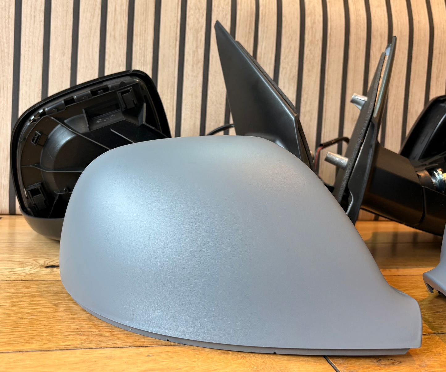 VW TRANSPORTER T5.1 |2010-2015 | DOOR WING MIRRORS | ELECTRIC | HEATED | with PRIMERED caps