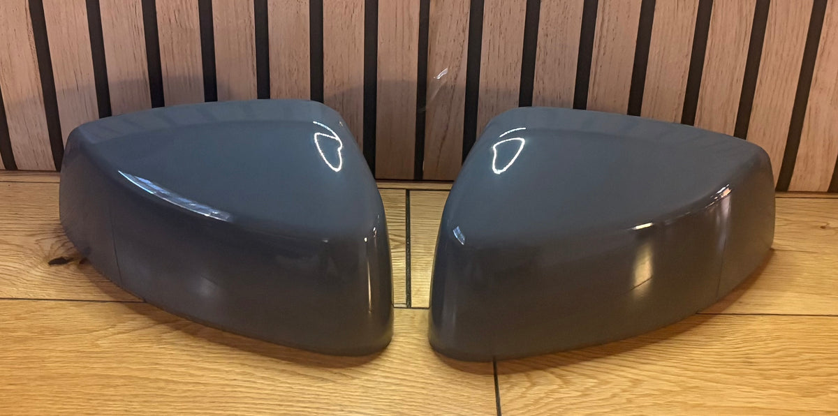 VW CADDY MK5 WING DOOR MIRROR CAP COVERS | 2020-2025 | Pure Grey | LH7J