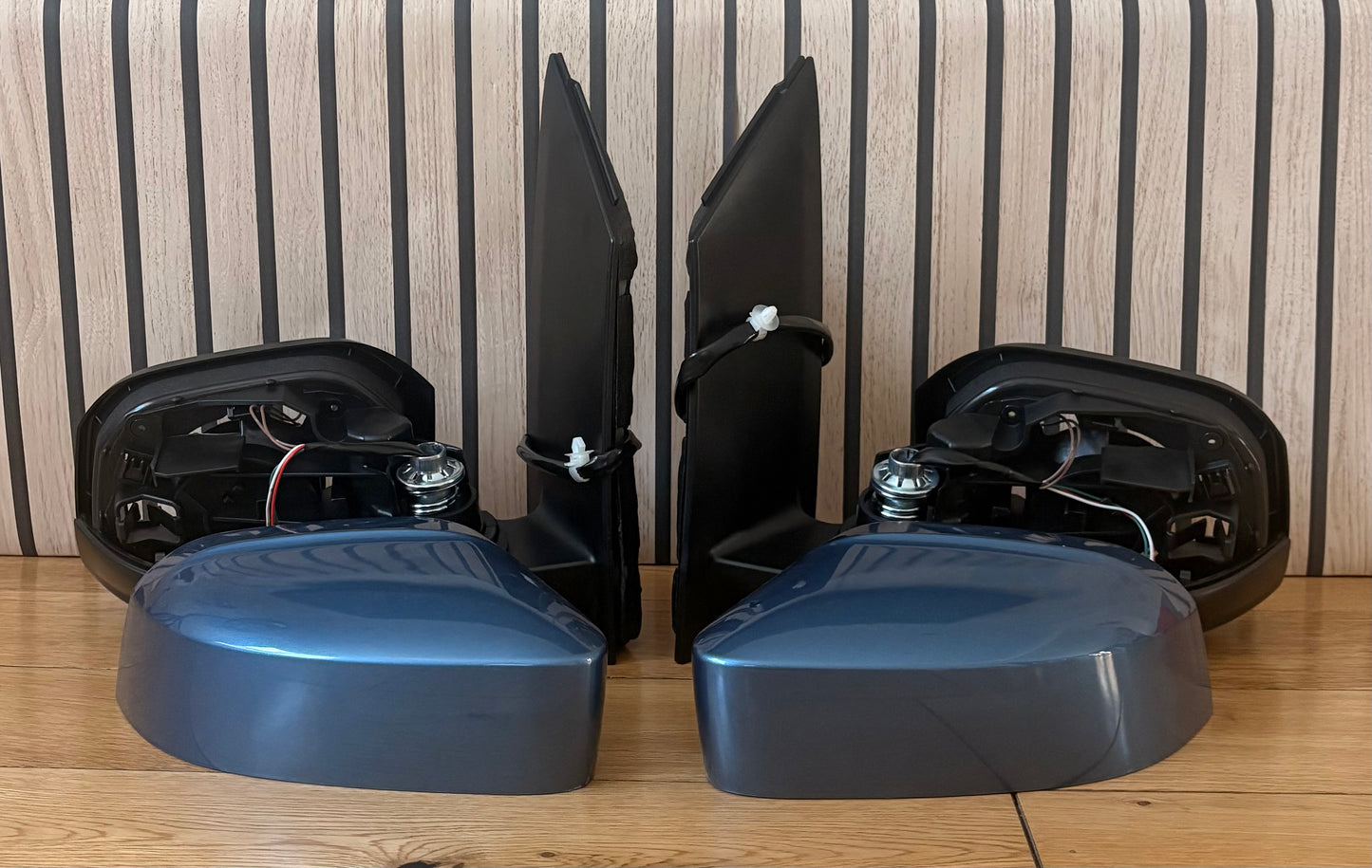 VW Caddy life mirrors upgrade | 2004-2020 | Electric | Heated | Painted in ACAPULCO BLUE LR5T