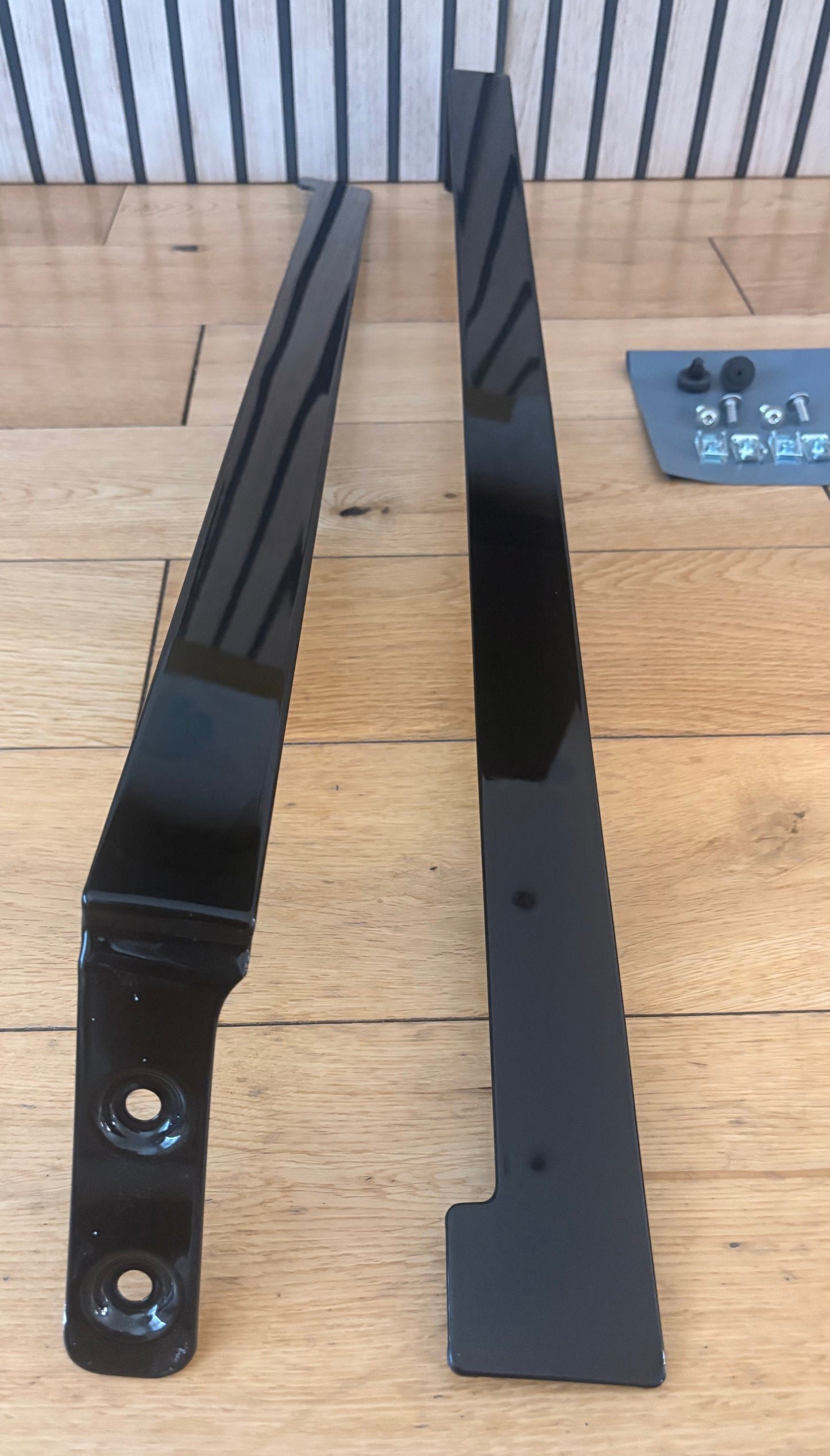 VW CADDY | SIDE LOADING DOOR RAIL COVERS | LEFT AND RIGHT SIDE 2004 - 2020| PAINTED IN LC9X