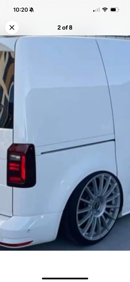 VW CADDY 2K SIDE LOADING DOOR RAIL COVER LEFT AND RIGHT SIDE 2004 - 2020