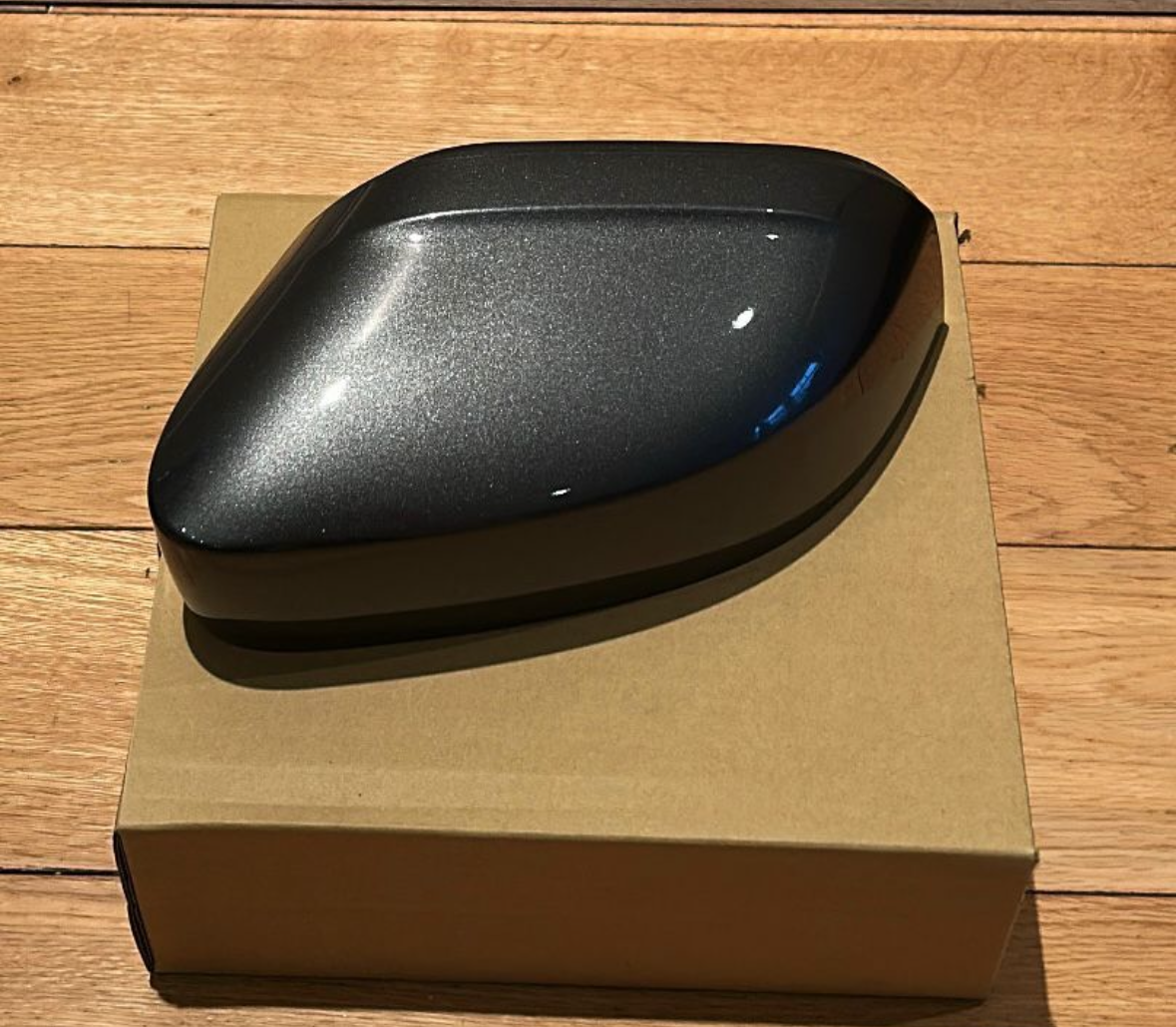 VW CADDY LIFE MIRROR COVERS CAPS INDIUM GREY LR7H